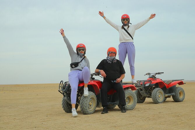 Hurghada Safari Quad and Camel Ride with Night Show and Dinner - ATV quad bike and spider car: the activities that make the price feel real