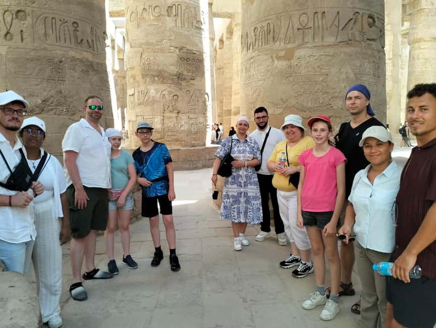 Hurghada: Small Group Day Tour to Luxor with Nile Boat - Lunch in Luxor and How to Handle the Seller Pressure