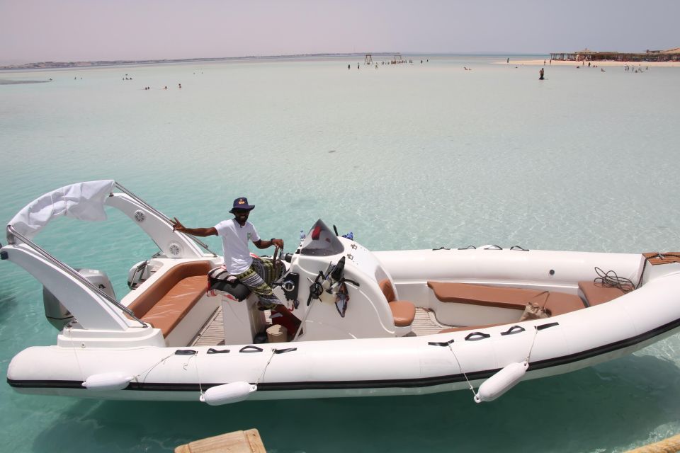 Hurghada: Speedboat Parasailing Adventures & Hotel Pick up - Who should book this parasailing + island day?