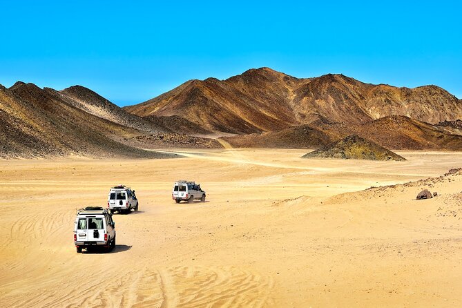 Hurghada Sunset Desert Experience, Bedouin Village & Mandi Dinner - Hurghada hotel pickup to 4x4 desert time: the schedule makes sense