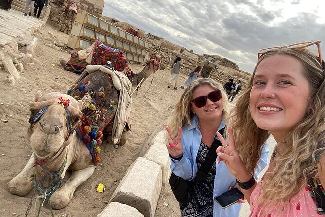 Hurghada to Cairo Giza Pyramids day trip by minivan small group - Giza Pyramids + Great Sphinx: Included Entrance Means Less Hassle