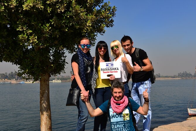 hurghada to Lxour private tour - valley of the king & more - Crossing the Nile: that short boat ride you’ll actually feel