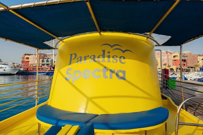 Hurghada Underwater Semi Submarine and Snorkeling - Spectra underwater viewing: seeing coral gardens from the windows