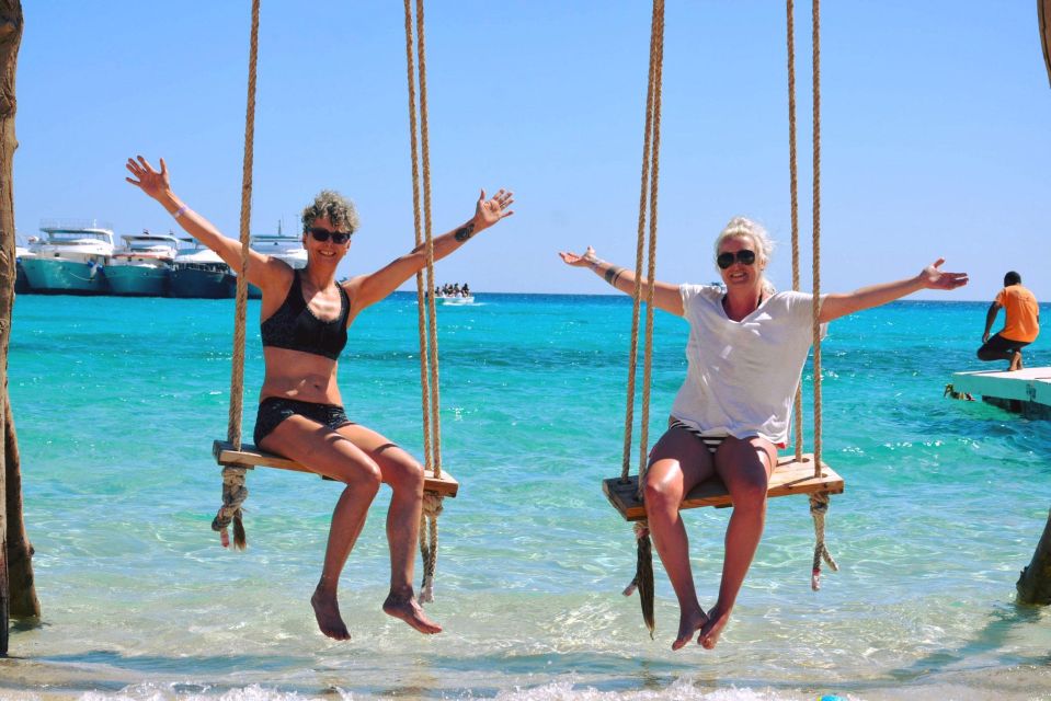 Hurghada:Eden Island Full-Day Trip with Water sports & Lunch - Logistics that affect your day: transfers, language, and weather