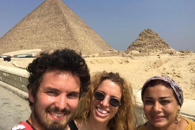 Inclusive Day Tour to Giza Pyramids, Memphis, Sakara & Lunch. - Sphinx, Valley Temple, and the Camel Ride for Classic Photo Lines