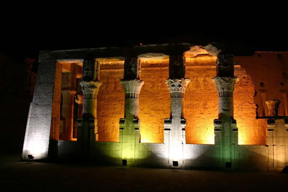 Karnak Temple Sound & Light Show QR Ticket with Transfer - What your evening looks like: from scan desk to the story