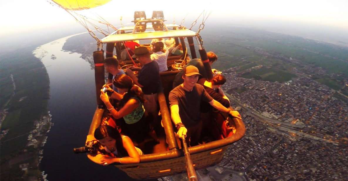 Luxor: Amazing Sunrise Hot Air Balloon Ride - The Big Names You’ll See: Karnak, Luxor Temple, Nile, and the Valleys