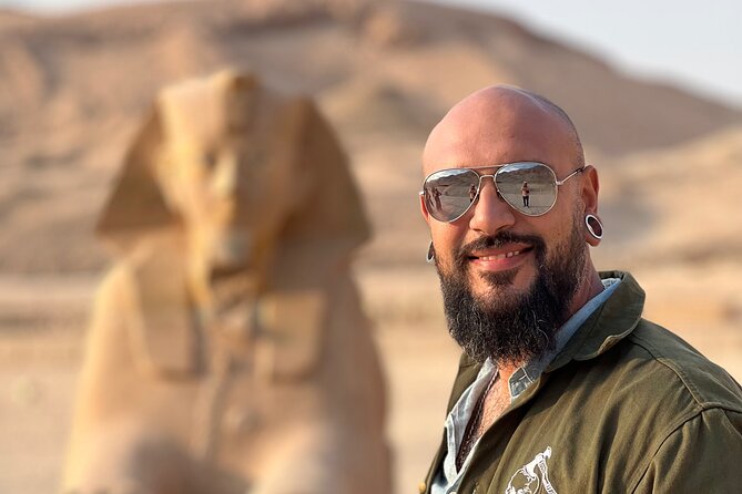 Luxor day tour to kings valley, Hatshepsut, Karnak, luxor temple - Colossi of Memnon: a short stop with real gravitas