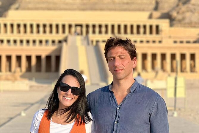 Luxor Day Tour: Valley of the Kings, Queens, Habu and Hatshepsut - Hatshepsut at Deir el-Bahari: Queen, temple, and a lot of stairs