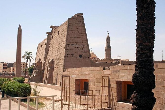 Luxor East and West Bank: Valley of the kings, Habu Temple,Karnak&Luxor Temples - Luxor Temple: obelisk, royal building, and layered religious use