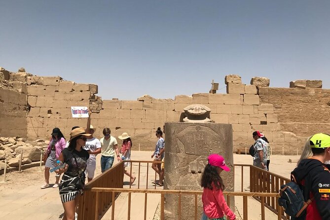 Luxor East & West Bank Private Full Day Tour - Colossi of Memnon: a short stop with big silhouette power