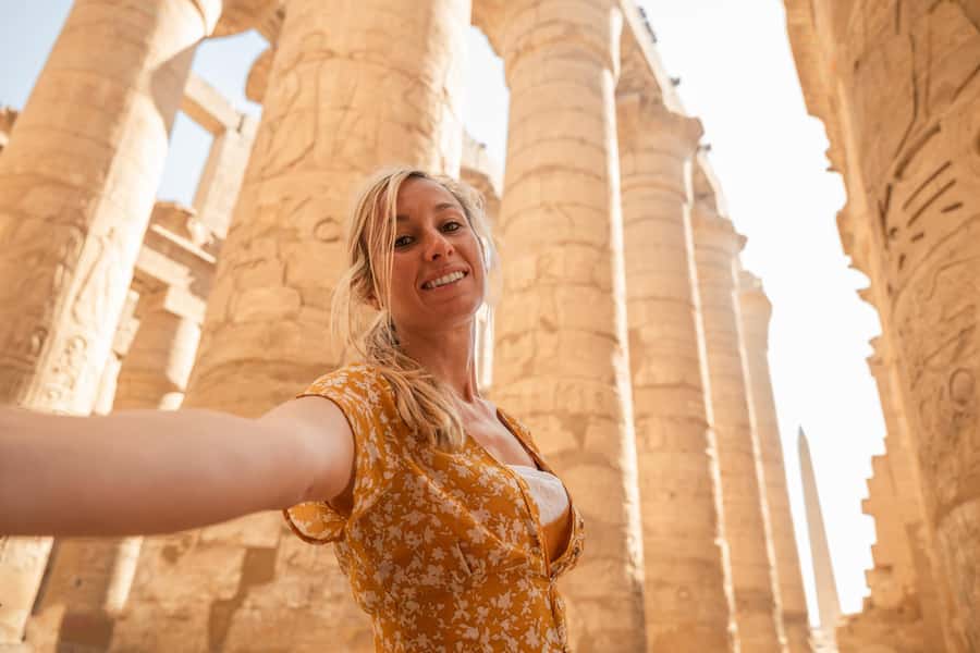 Luxor: Half-Day Tour to Karnak & Luxor Temples - Luxor Temple: Amenhotep III to Ramses II, with a clear story line