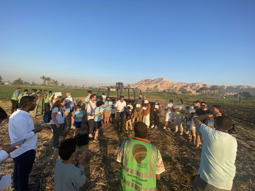 Luxor: Hot Air Balloon Ride over the Valley of the Kings - Meeting your ground guide: English explanations that keep things simple