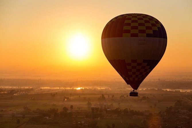 Luxor Hot Air Balloon Skyscope sunrise, temples, Nile watching - Colossi of Memnon and the Temple-Tomb Grid You Can Actually See