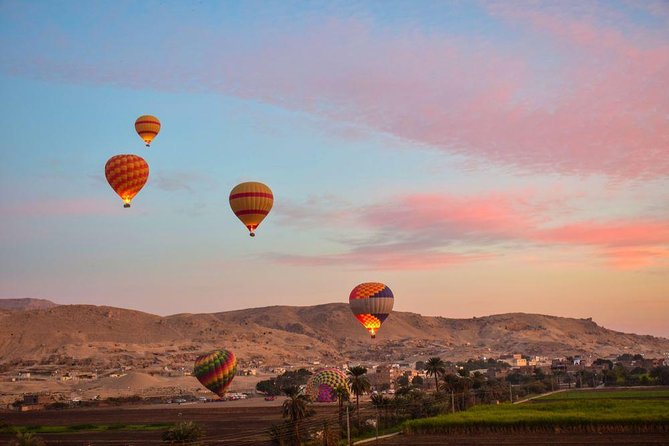 Luxor Hot Air Balloon Skyscope sunrise, temples, Nile watching - Nile River Watching: Boat Transfer Plus Sky Views
