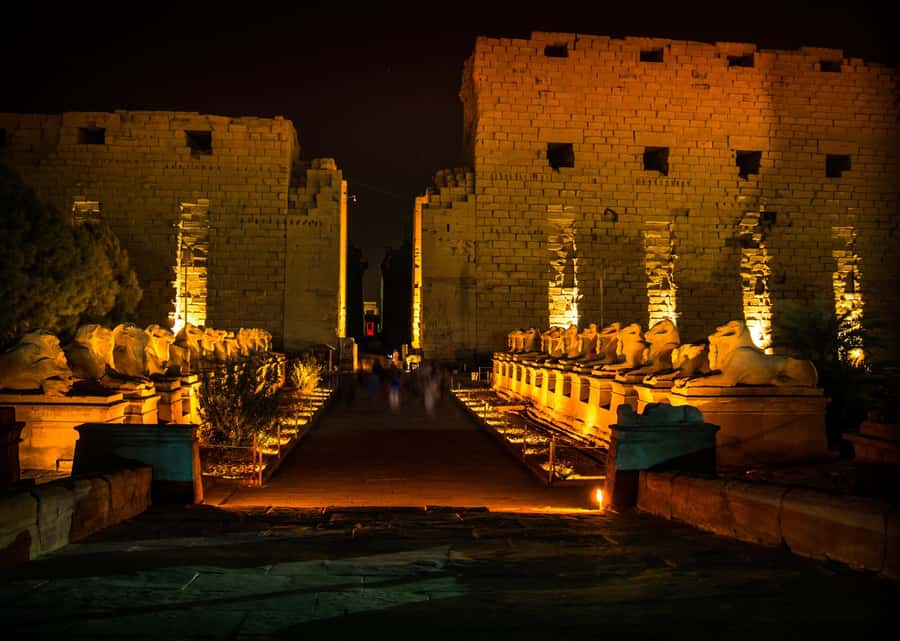 Luxor: Karnak Sound And Light Show With Dinner, Felucca - Karnak at Night: Why Sound and Light Works Here