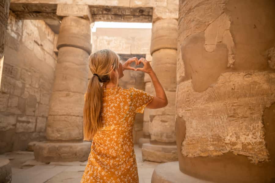 Luxor: Karnak Temple and Luxor Temple Tour with Lunch - What to bring and how to dress for Karnak heat