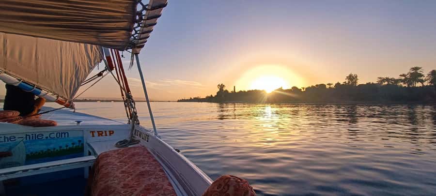 Luxor: Nile River Private Sunset Felucca Ride - Key points at a glance