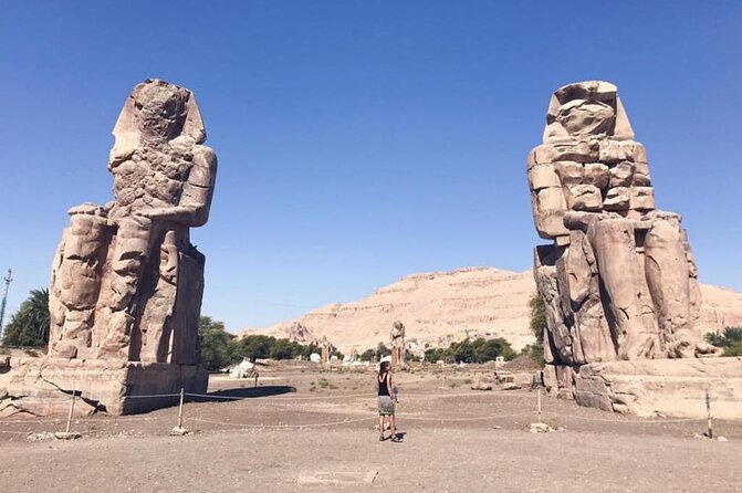 Luxor private excursion from Hurghada Makadi Bay Soma Bay Sahl Hasheesh Elgouna - Colossi of Memnon: quick, impressive, and worth the stop