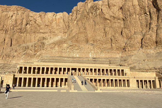 Luxor private guided full day tour to the east and west bank - Luxor Temple in late-day light: where the day lands