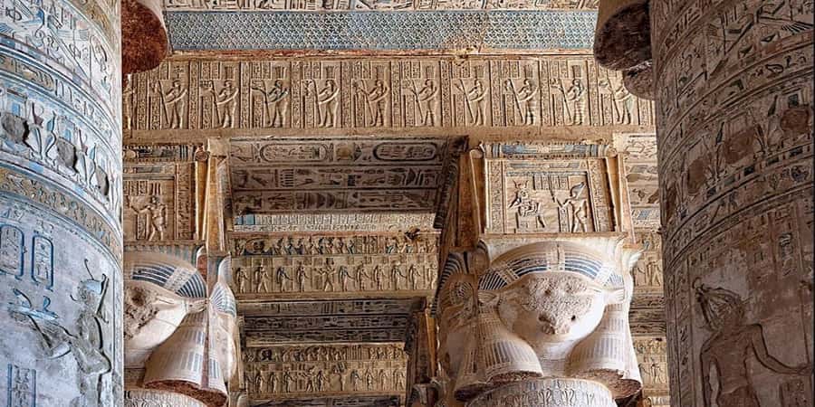 Luxor: Shared Half-Day tour of Dendera Temple with guide - The zodiac and blue ceilings: what a guide helps you see