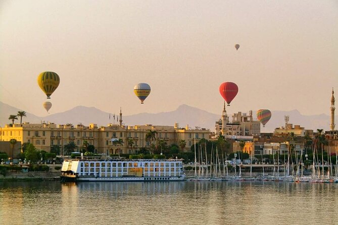 Luxor Tours: City Tour,Hot Air Balloon,Kings Valley,Sailing Felucca,Camel Ride - Hot air balloon over Luxor: the view you came for
