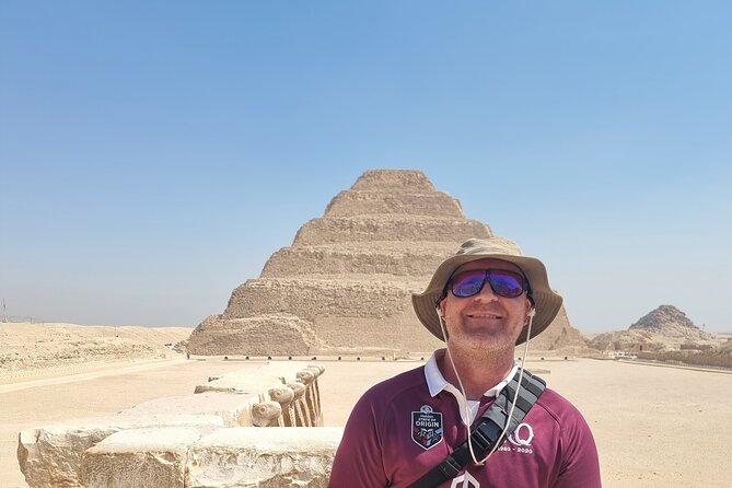 Luxury Day Tour to Giza pyramids, Memphis, and Saqqara - Unas Pyramid and the Pyramid Texts (Why these walls matter)