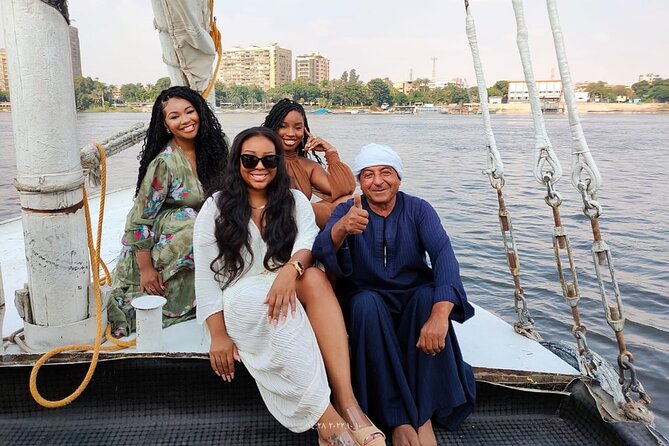 Luxury Feluca on the NiLe with Food included( Romantic Trip) - The Onboard Experience: VIP Feel, Clean Comfort, and Attentive Crew