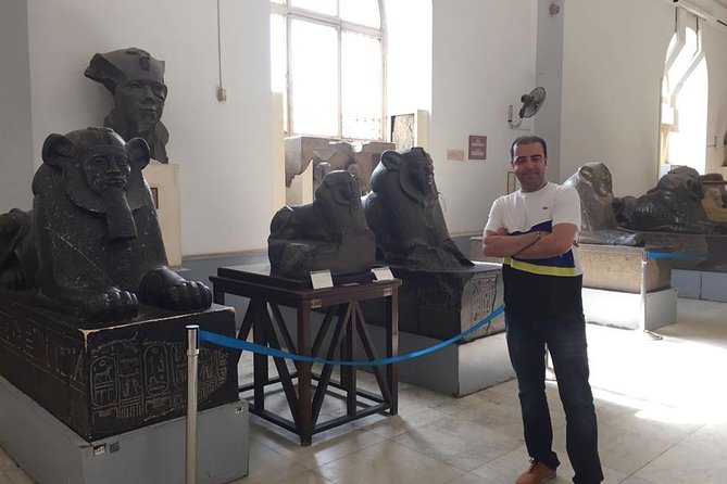 Luxury Full Day Egyptian Museum, Coptic Cairo and Islamic Mosque - Private pickup, capped groups, and how the day stays manageable