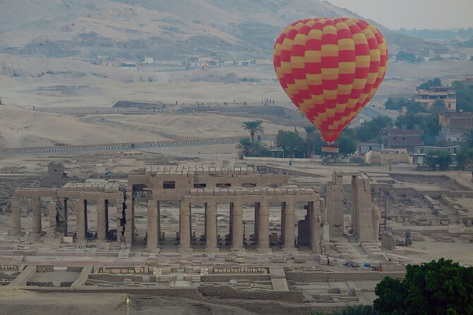 Luxury Hot Air Balloon Experience in Luxor with Pick-up - Key highlights you’ll feel fast