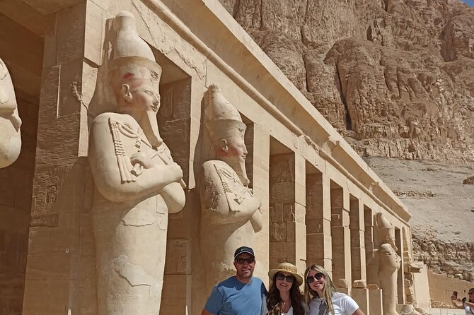 luxury Private 8-Hours Full Day East & West Banks Luxor & Lunch - Colossi of Memnon: a quick stop with a big “what’s left” lesson