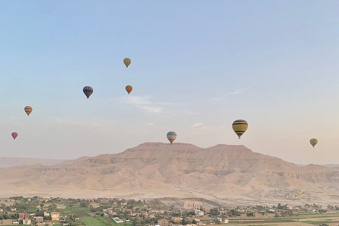 Luxury Sunrise Balloon ride in Luxor -VIP - Getting Picked Up and Reaching the Balloon Airport in an Air-Conditioned Vehicle
