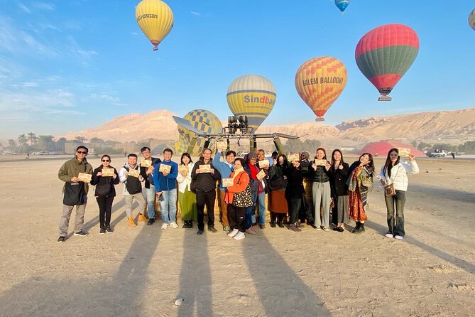 Luxury Sunrise Hot Air Balloon ride luxor with pick up & drop off - Key things that make this Luxor sunrise balloon ride worth your time
