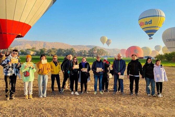 Luxury Sunrise Hot Air Balloon ride luxor with pick up & drop off - Pickup, river transfer, and getting to the balloon field