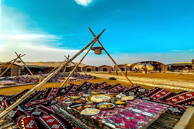 "Magical Arabian Night: Bedouin Feast & Live Show in Giza Desert" - Dinner Under the Stars: Kunafa and Bedouin-Style Comfort