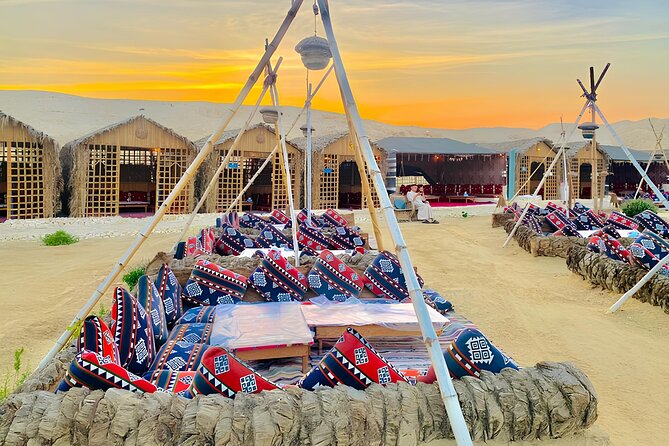 "Magical Arabian Night: Bedouin Feast & Live Show in Giza Desert" - The Live Show from 7pm to 10pm: Fire, Tanoura, and Music
