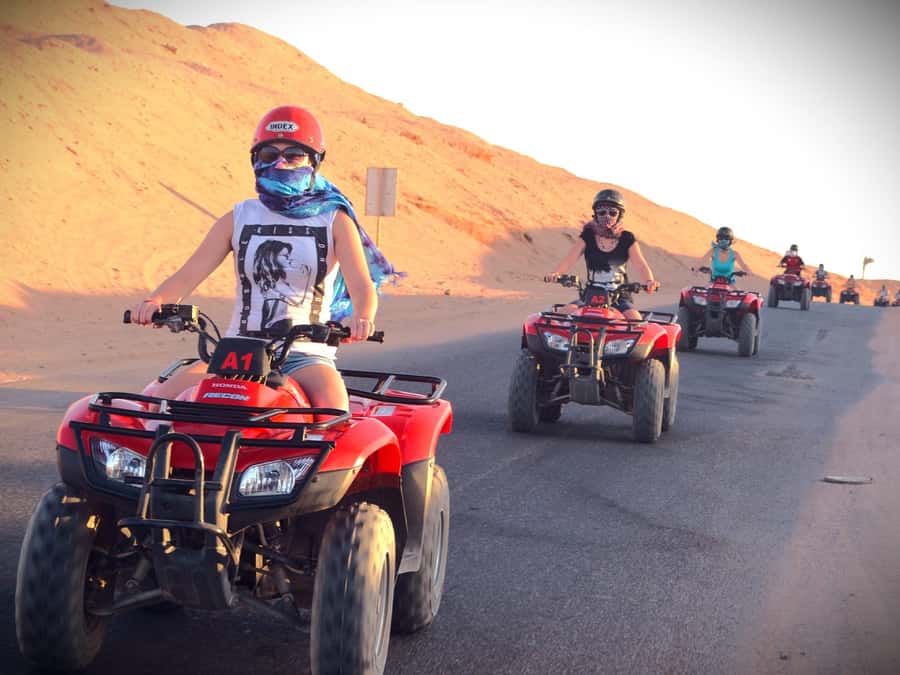 Makadi Bay: 2H Quad Bike, Camel, Stargazing, Dinner & Show - The quad bike ride: what the 2 hours actually feels like