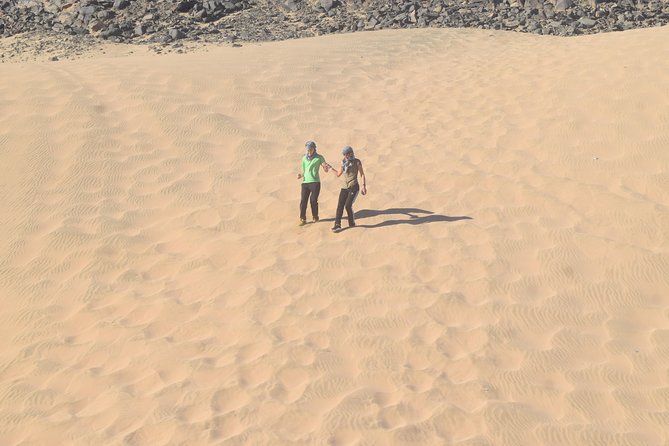 Makadi Bay Adventure 4WD&ATV Safari To Sahara Park - Bedouin village stops: camel, bread, tea, and everyday life
