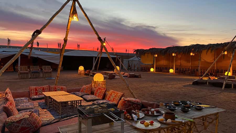 Makadi Bay: BADU Lunch, Camel & Horse, Sungaze & BADU Party - Bedouin welcome: coffee, dates, and karkade tea