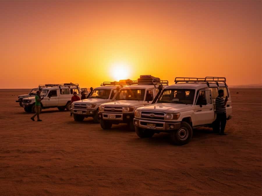 Makadi Bay: Mega Tour Jeep, ATV, Buggy, Camel, Dinner & Show - Key things to know before you go