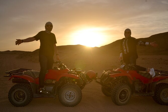 Makadi Bay: Sea and Desert 2 Hour Quad Bike Experience - Camel ride included: a short extra that changes the vibe