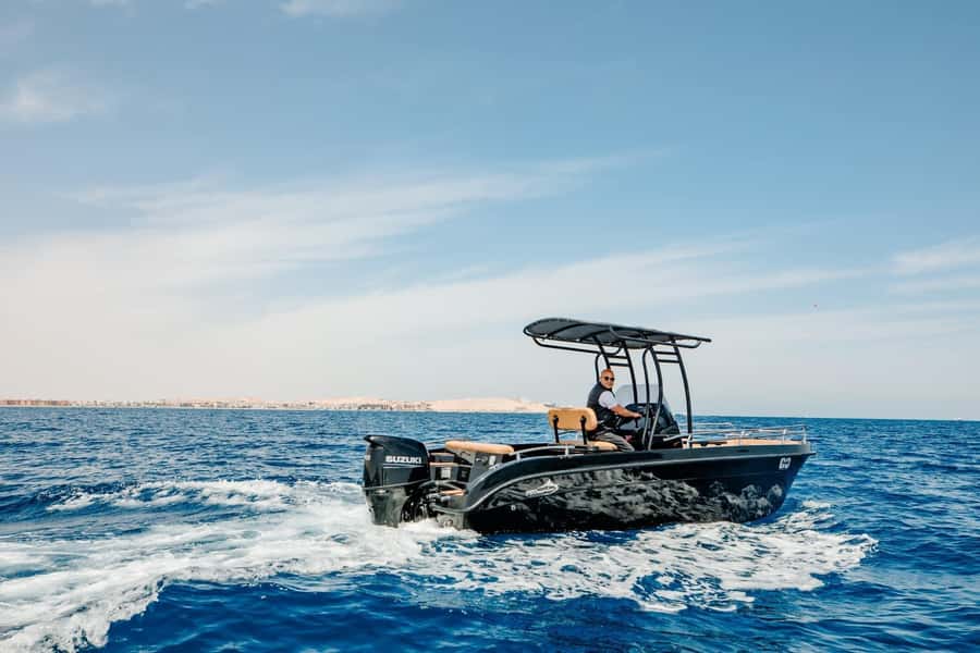 Makadi: Giftun Island Speedboat Cruise to Orange Bay & Lunch - The Orange Bay Beach Break: White Sand, Swim Time, and Simple Island Living