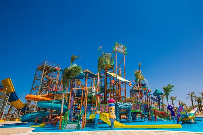 Makadi Water World Aqua Park With Lunch and transport - Hurghada - Kids area and ride rules: fun for families, but check the comfort details