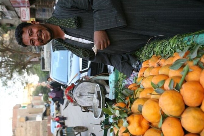 Market&Cook&Eat with Egyptian Family - The Welcoming Drink Lesson and How Spices Get Their Personality
