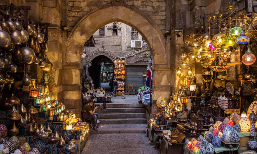 Marsa Alam: Ancient Cairo & Giza Pyramids Day Trip by Plane - Islamic Cairo and Khan el-Khalili: The Bazaar Walk and Shopping Stops