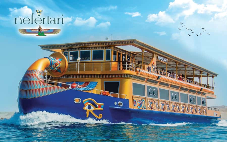Marsa Alam: Nefertari Sunset Turtle Bay Cruise with Dinner - Dinner on board: seafood vs chicken, plus dietary options