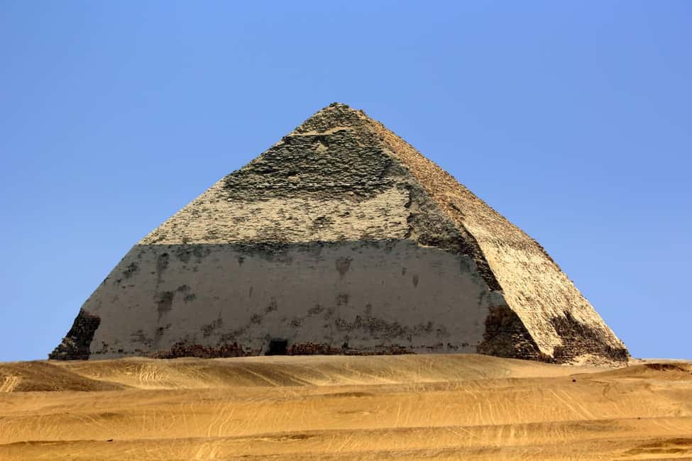 Memphis, Saqqara and Dahshur Day Tour From Cairo - Dahshur Bent and Red Pyramids: two shapes, one royal necropolis mood