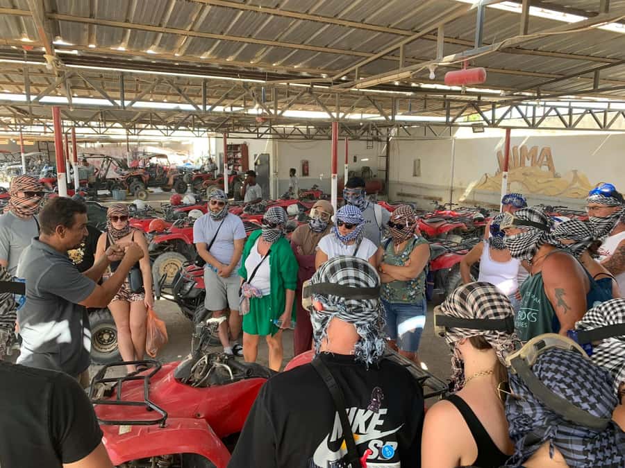 Morning Trip: Desert Safari Riding a Speed Quad Bike, Pickup - Key points before you go