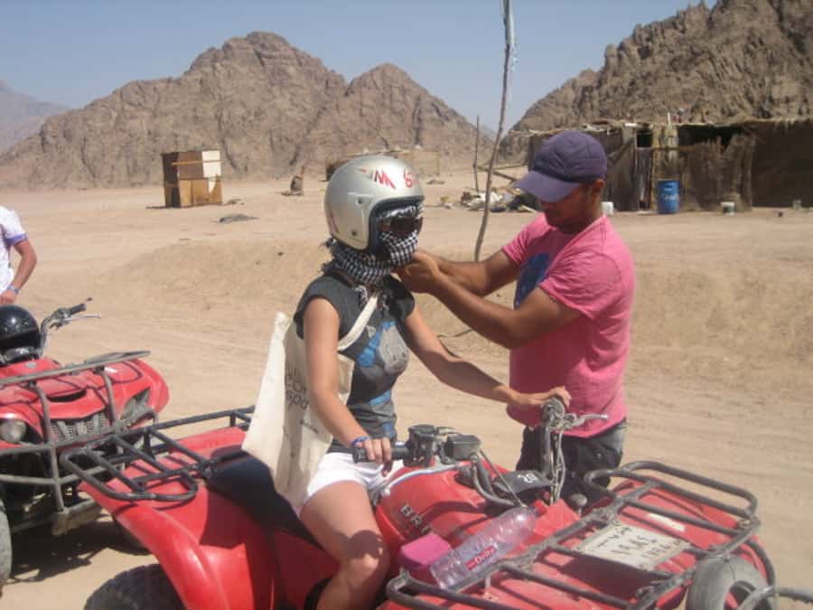 Morning Trip: Desert Safari Riding a Speed Quad Bike, Pickup - Bedouin Village Break: Tea, Shisha, and a Culture Moment