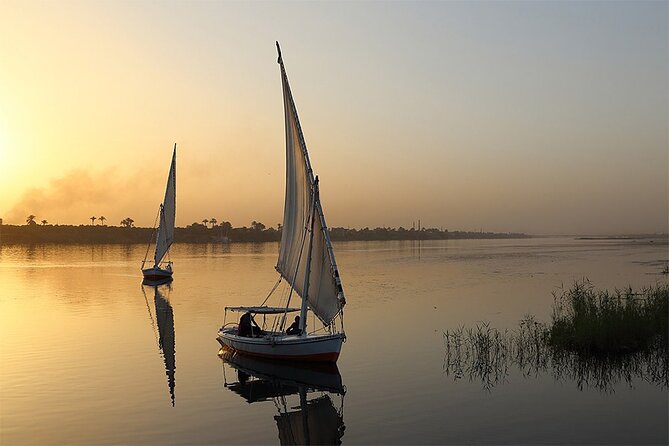 Nile Sunset Felucca Boat in Luxor - The timing and how the wind changes the sailing